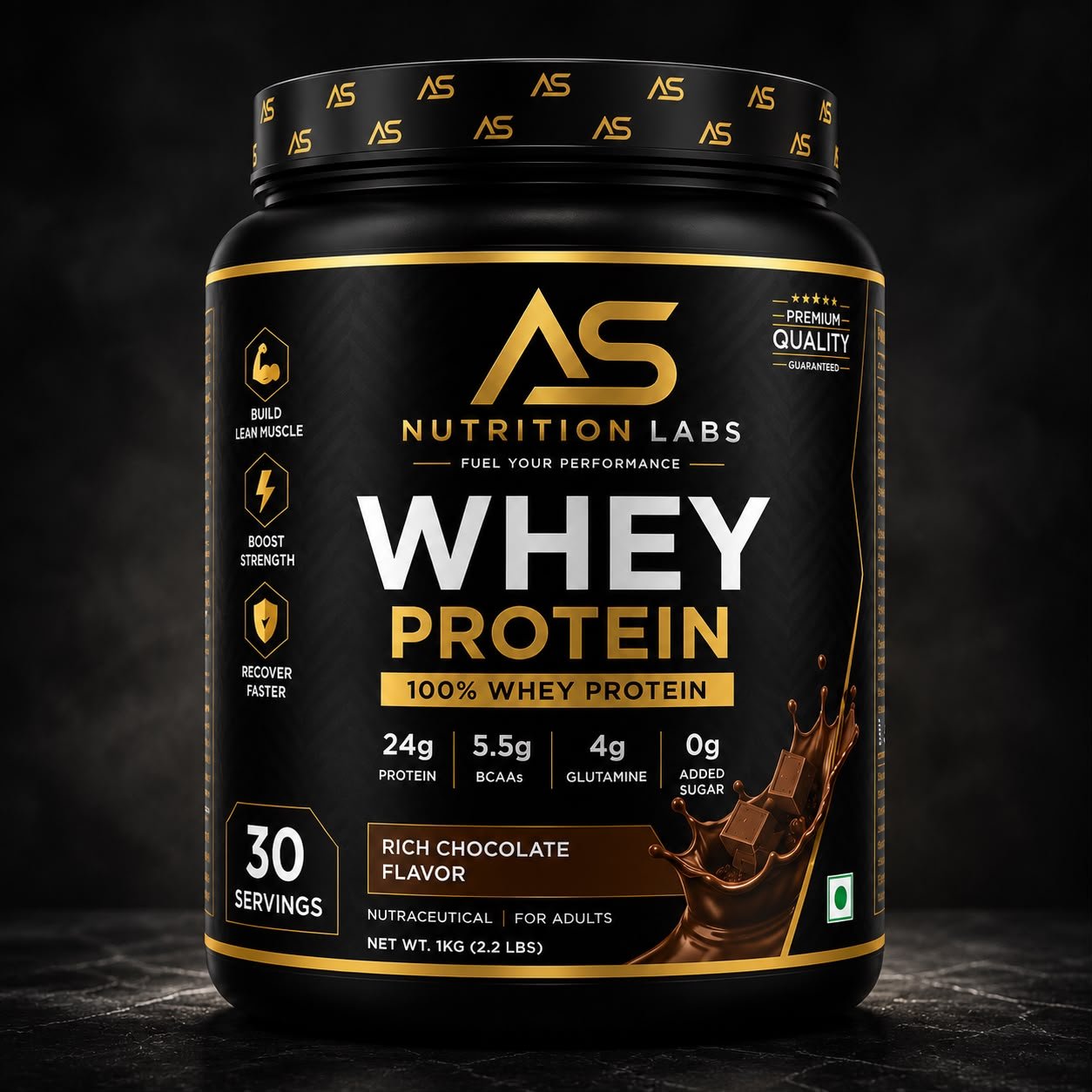 AS Nutrition Labs Whey Protein